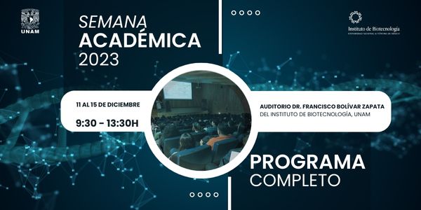 Programa general de la Semana Acadmica 2023