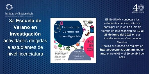 3a Escuela de Verano en Investigación