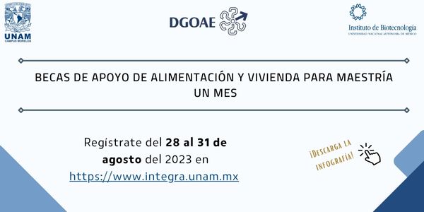 CONVOCATORIA BECAS DE APOYO DE ALIMENTACIN Y VIVIENDA PARA MAESTRA UN MES