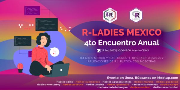 4to Encuentro Anual de RLadies México 