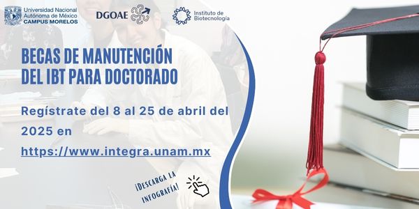 Becas de Manutencin del IBt para Doctorado