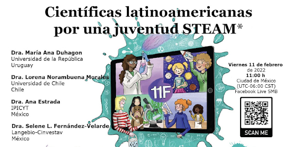 Cientficas latinoamericanas por una juventud STEAM.