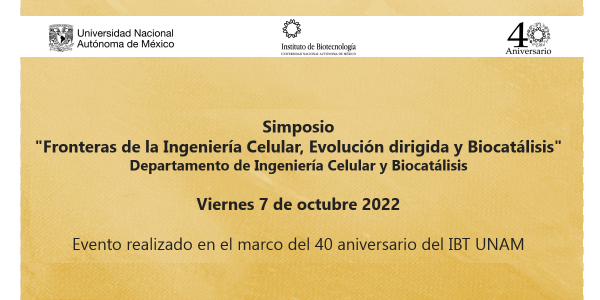 Fronteras de la Ingeniera Celular, Evolucin dirigida y Biocatlisis