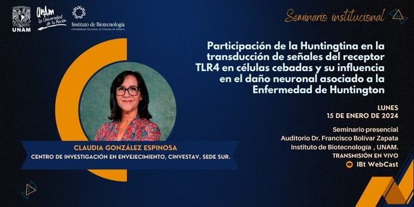 Participacin de la Huntingtina en la transduccin de seales del receptor TLR4 en clulas cebadas y su influencia en el dao neuronal asociado a la Enfermedad de Huntington&n