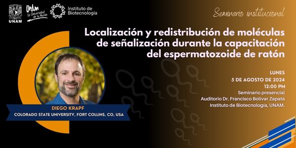 Localización y redistribución de moléculas de señalización durante la capacitación del espermatozoide de ratón